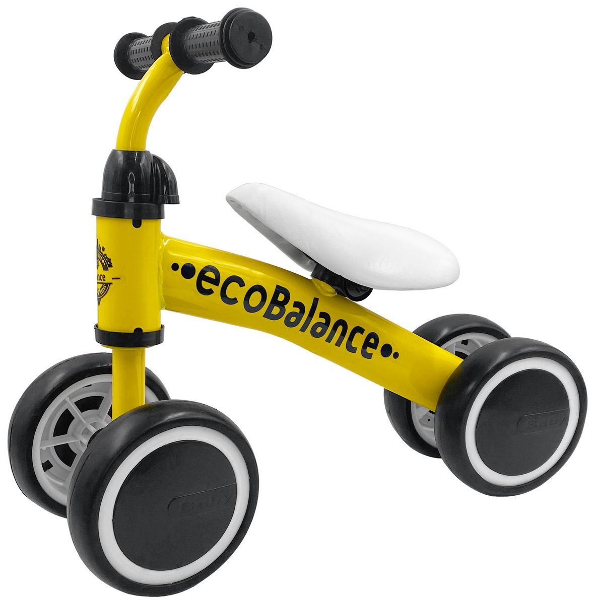 фото Беговел ecobalance baby, желтый