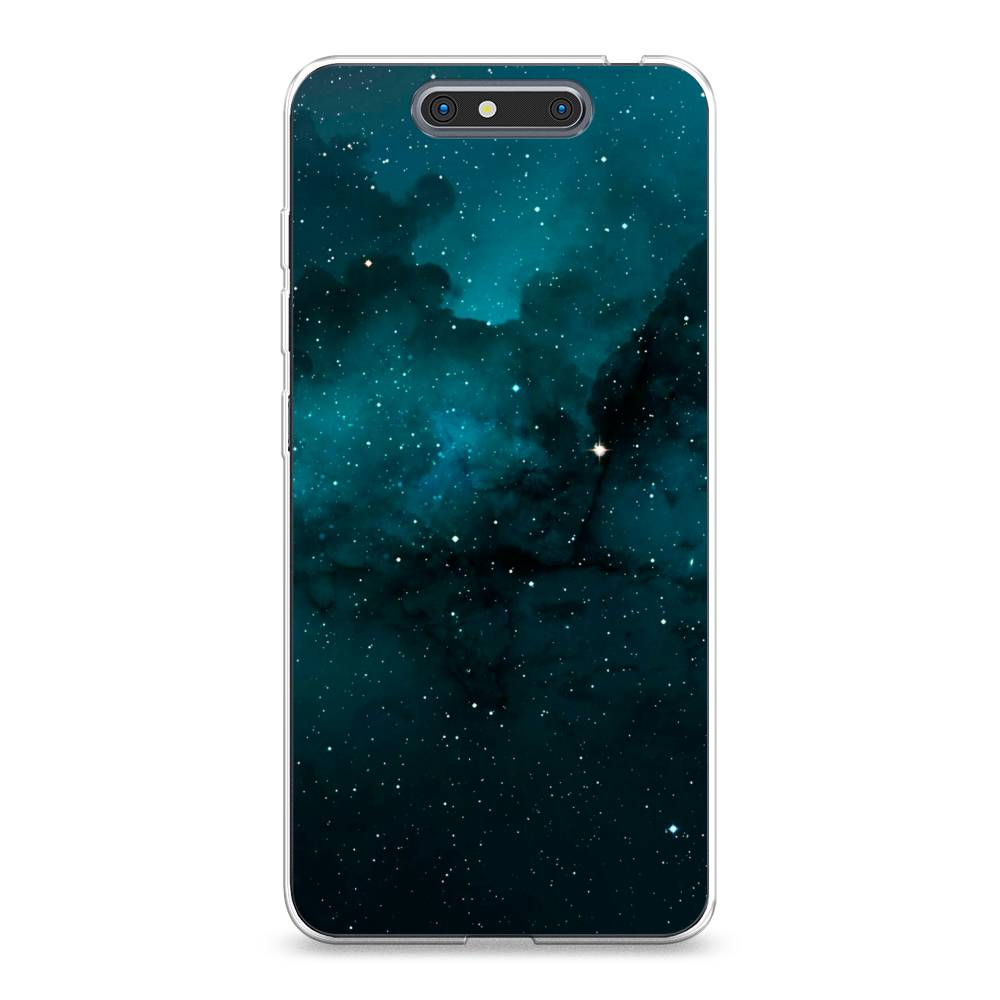 

Чехол на ZTE Blade V8 "Синий космос", 131250-2
