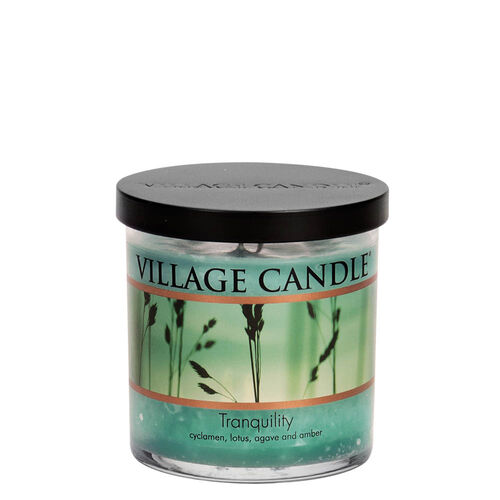 фото Ароматическая свеча village candle "tranquility", стакан, маленькая