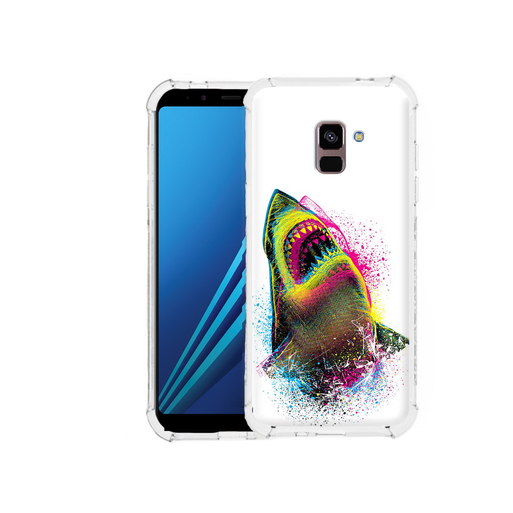 

Чехол MyPads Tocco для Samsung Galaxy A8 Plus челюсти-2 (PT119249.593.674), Tocco