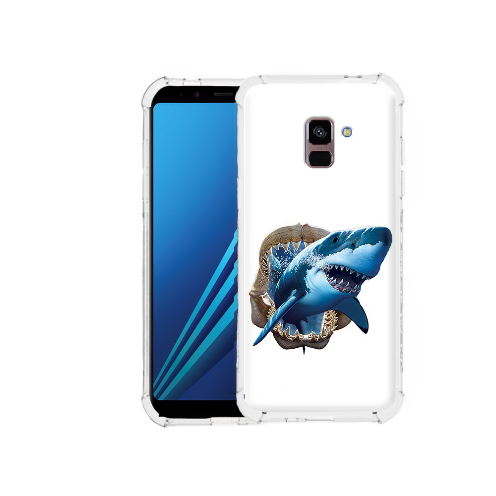 

Чехол MyPads Tocco для Samsung Galaxy A8 Plus челюсти (PT119249.593.675), Tocco