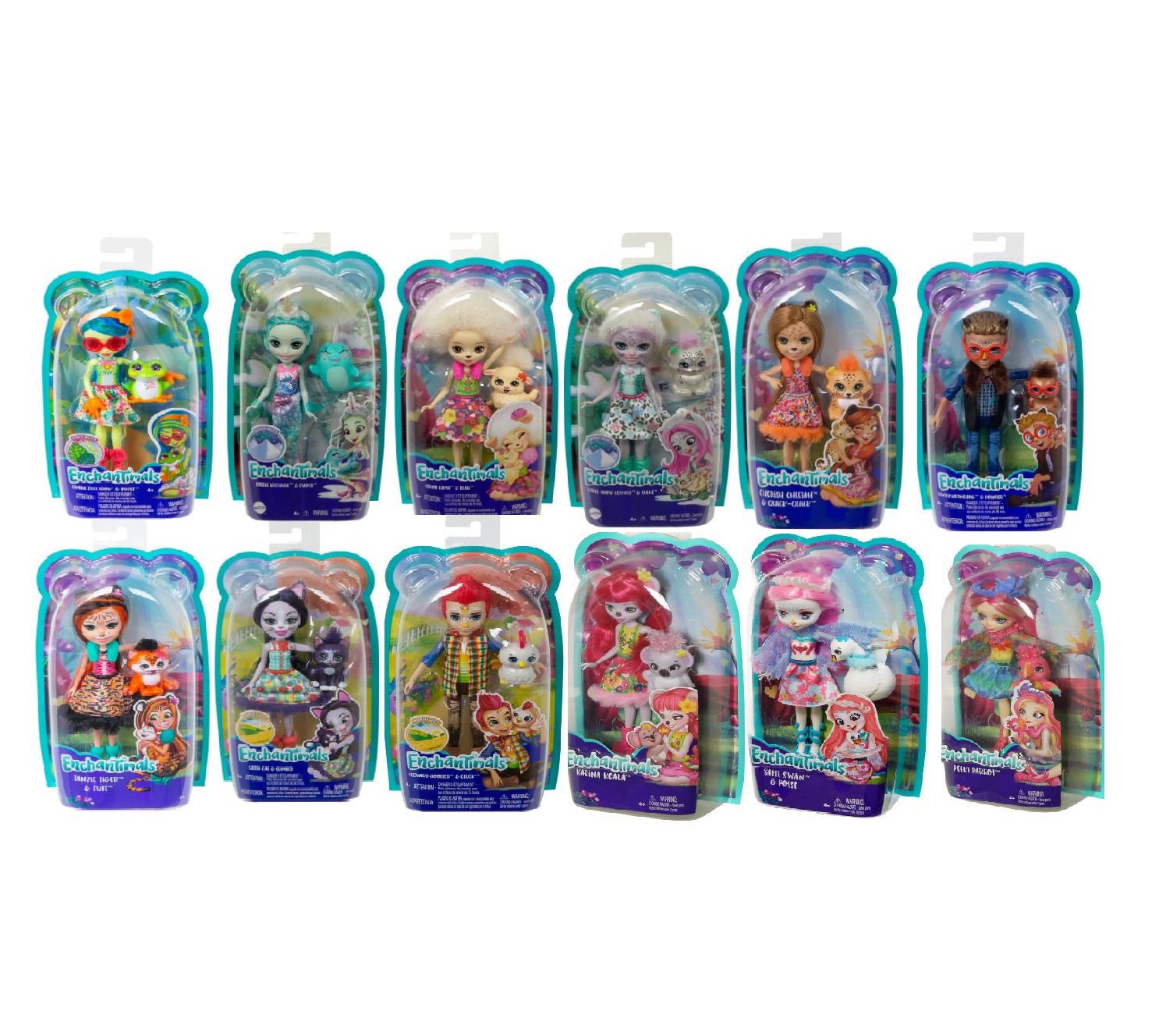 Кукла Enchantimals с Питомцем Fnh22 Mattel в ассортименте 14 видов кукла defa lucy 8358 в ассортименте