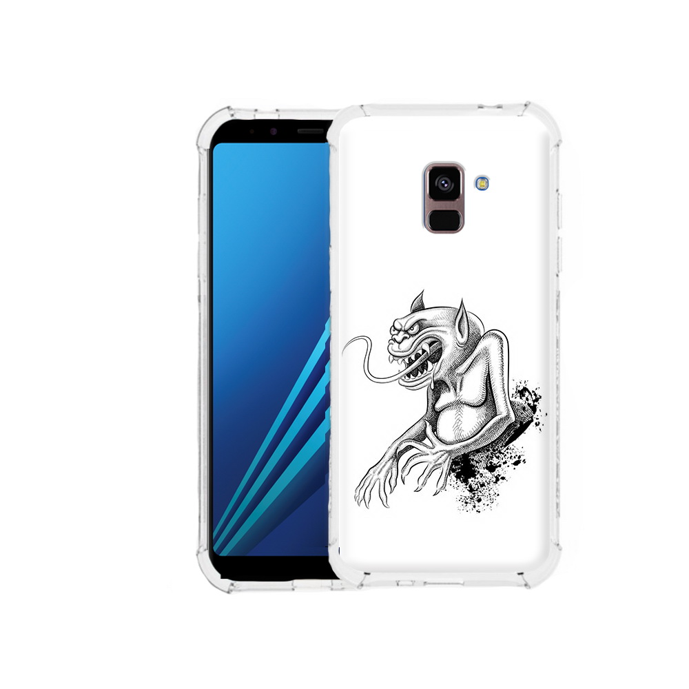 

Чехол MyPads Tocco для Samsung Galaxy A8 Plus чорт (PT119249.593.692), Tocco
