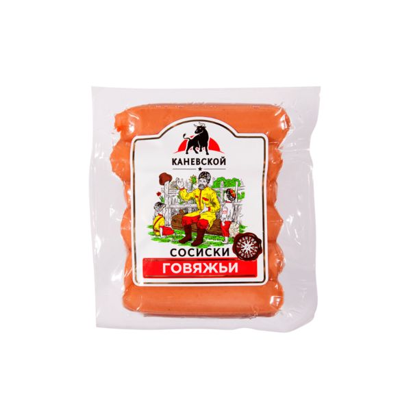 

Сосиски Каневской Говяжьи 450 г