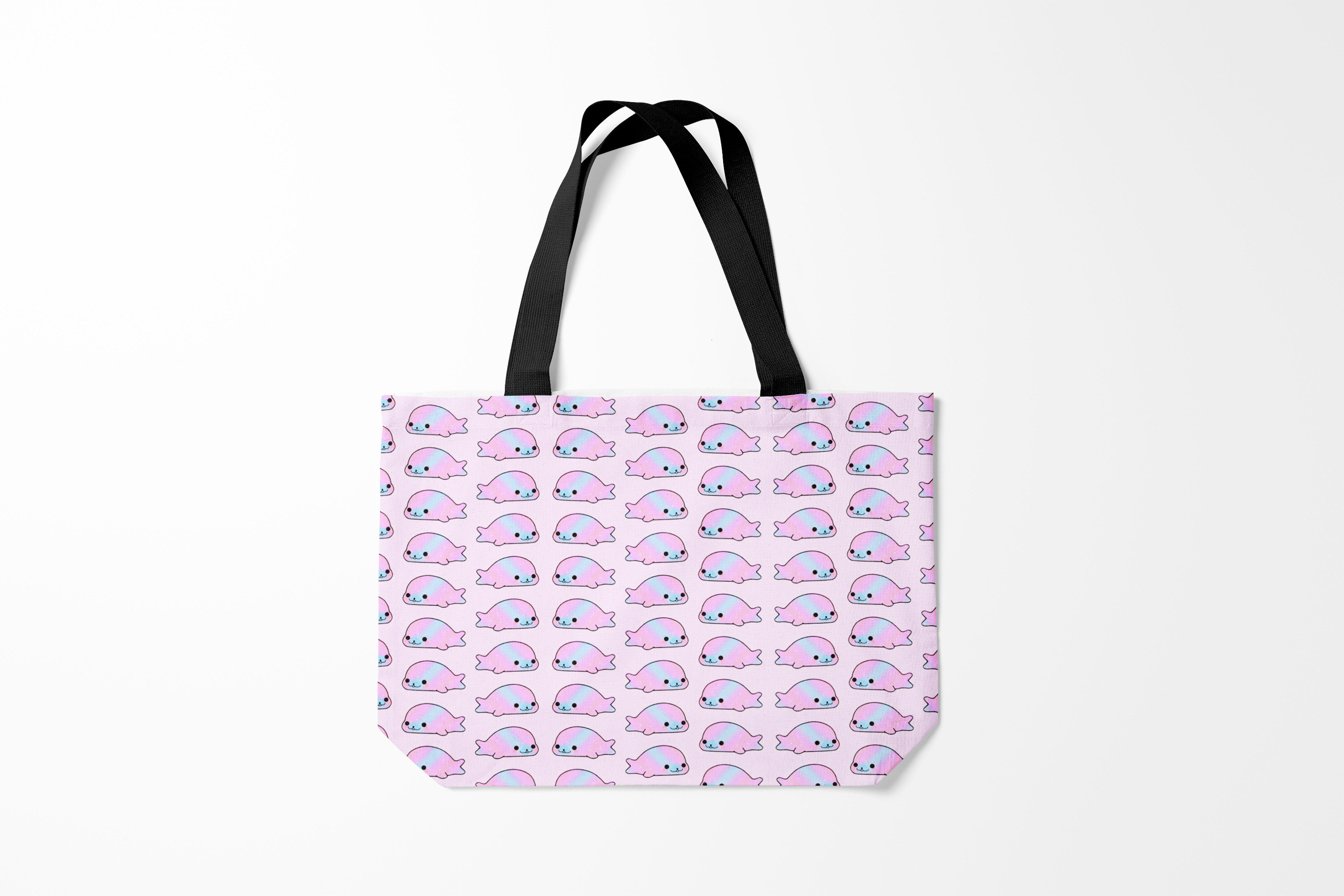 

Сумка шoппер унисекс Burnettie Разные Нерпы, розовый, Разные Нерпы