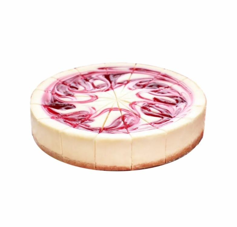 

Чизкейк Cheeseberry New-York с малиной замороженный 2,1 кг