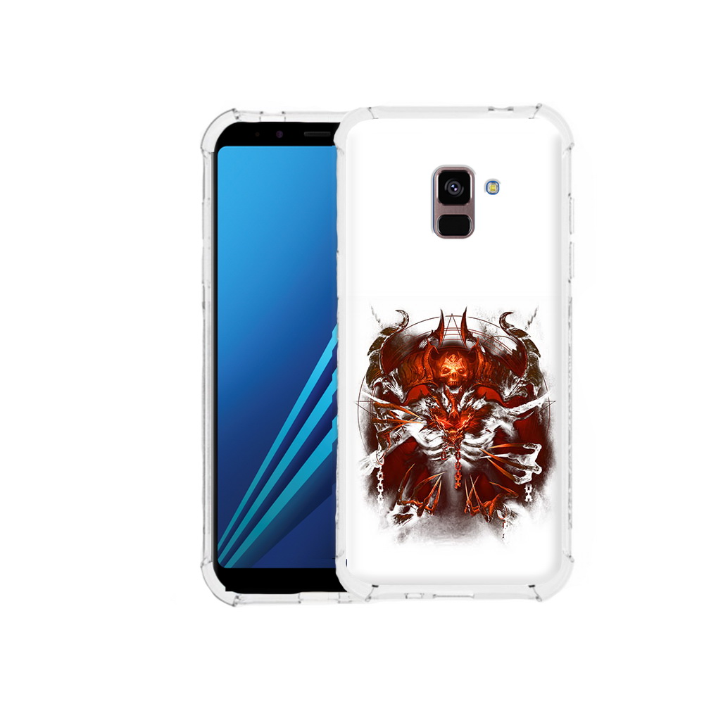

Чехол MyPads Tocco для Samsung Galaxy A8 Plus яркий демон (PT119249.593.708), Tocco