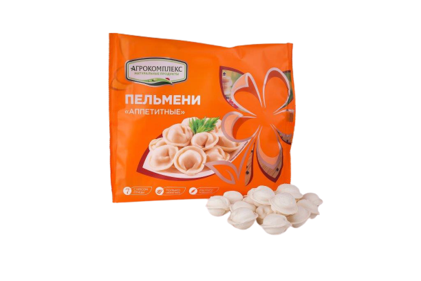 

Пельмени Агрокомплекс Аппетитные +-450 г
