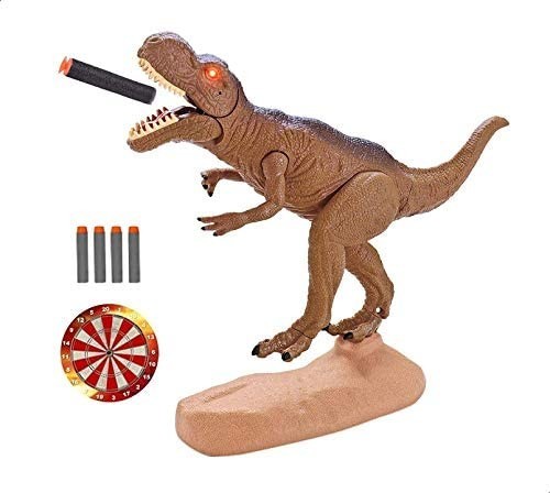 Интерактивный динозавр Dinosaurs Island Toys Тираннозавр T-REX RS6185 радиоуправляемый интерактивный динозавр le neng toys стреляет присосками lnt k9