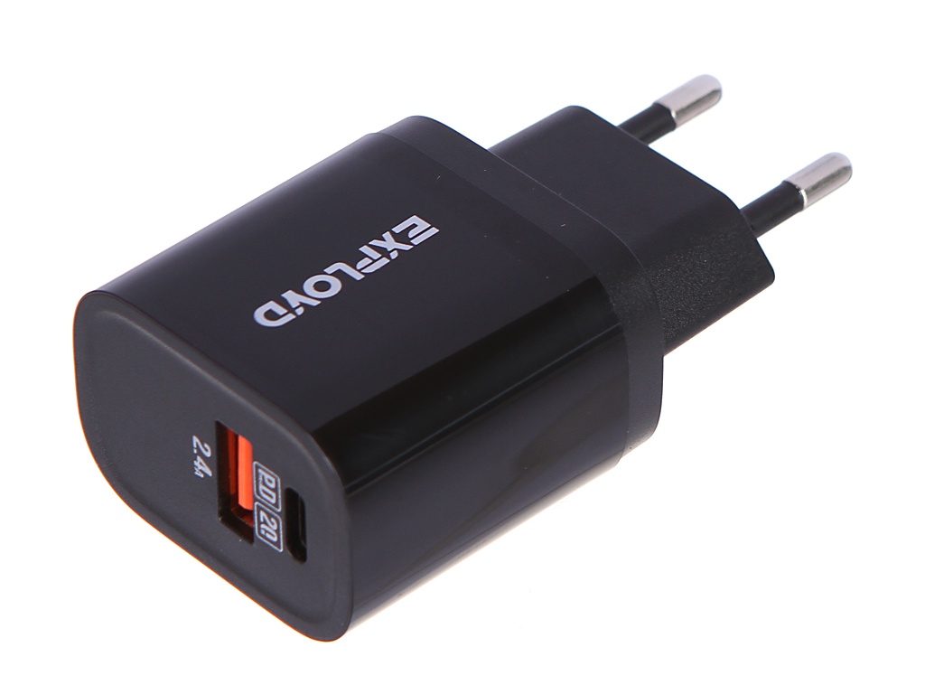 фото Зарядное устройство exployd rash 1хusb 2.4a qc3.0 pd 20w ex-z-1127