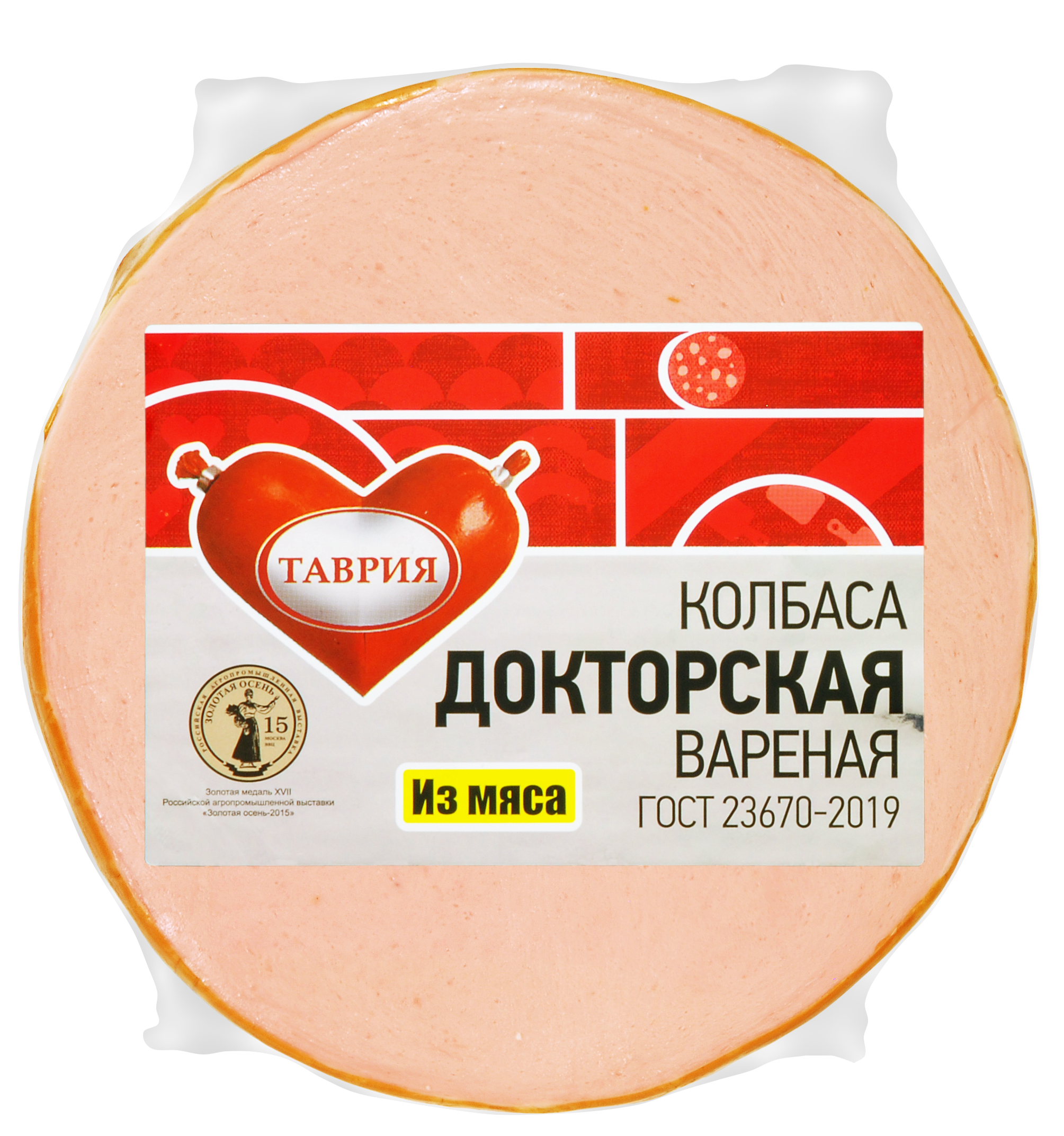

Колбаса Таврия Докторская ГОСТ вареная +-4,5 кг
