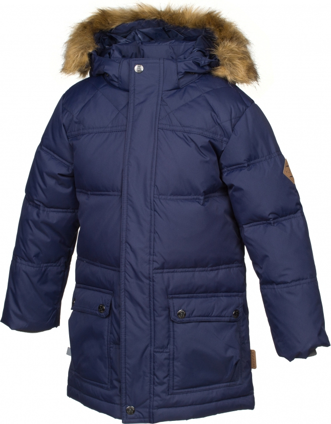 

Пуховик Huppa Lucas 70086, тёмно-синий р.122, Lucas