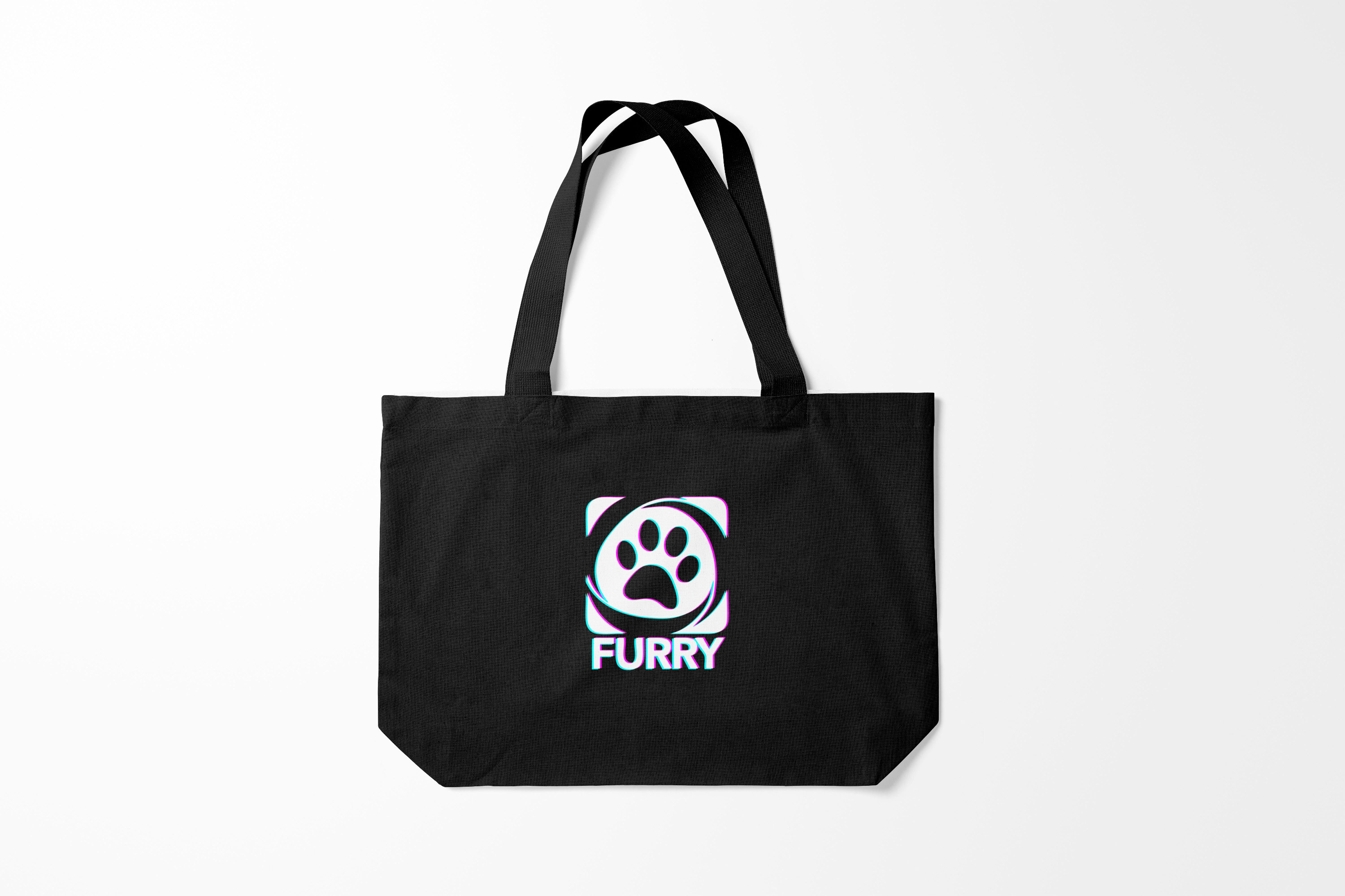 

Сумка шoппер унисекс Burnettie Разные Furry, черный, Разные Furry
