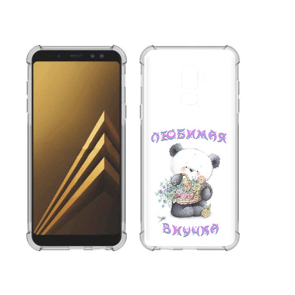 

Чехол MyPads Tocco для Samsung Galaxy A6+ (2018) Любимая внучка (PT111520.594.110), Прозрачный, Tocco