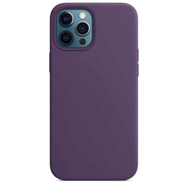 фото Чехол silicon case with magsafe для iphone 12 mini 5.4 (5), фиолетовый ademar