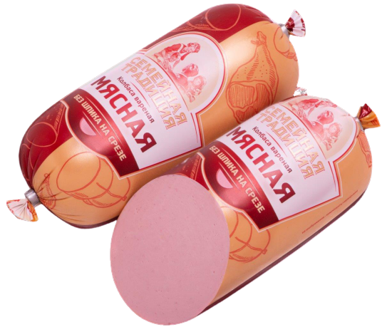 

Колбаса Семейная традиция Мясная вареная +-1 кг