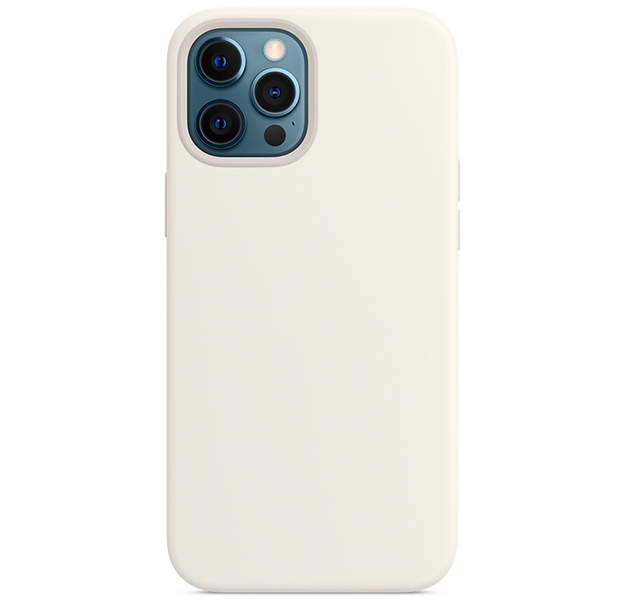 фото Чехол silicon case with magsafe для iphone 12 pro max 6.7 (1), белый ademar