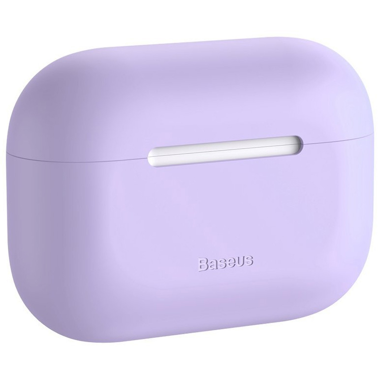 Чехол для Apple AirPods Pro Baseus Super Thin Silica Gel - Фиолетовый (WIAPPOD-ABZ05)