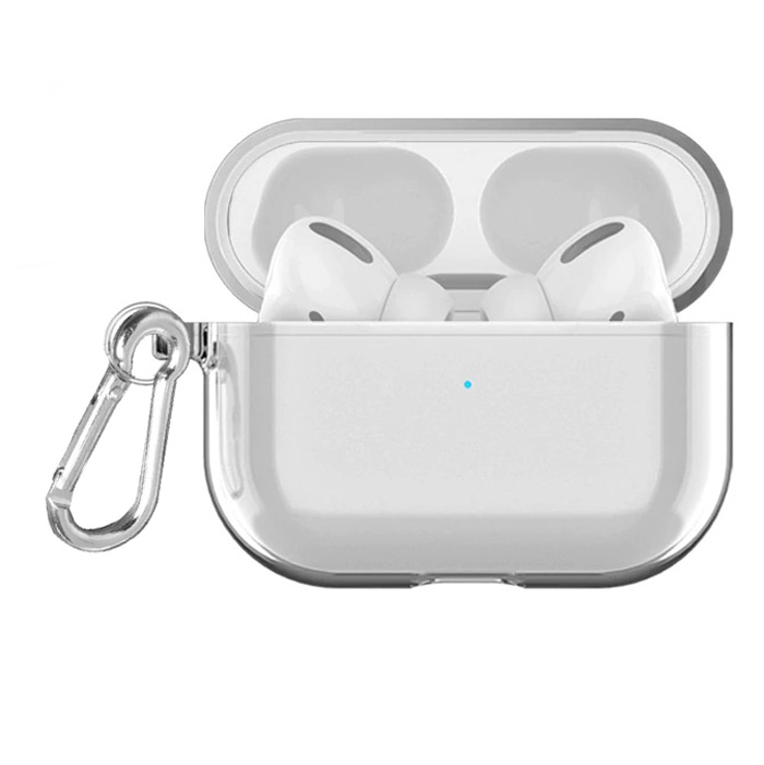 фото Чехол для apple airpods pro силиконовый totu aa-137 - прозрачный