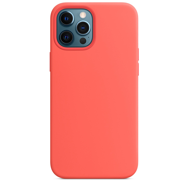 фото Чехол silicon case with magsafe для iphone 12 pro max 6.7 (6), розовый ademar