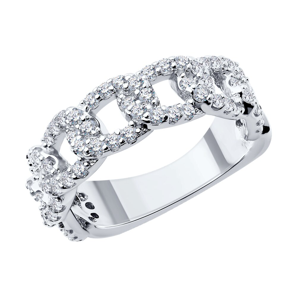 

Кольцо из серебра р. , SOKOLOV 94013922-91, фианит, 94013922-91