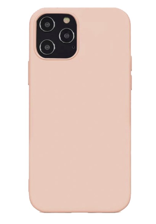чехол silicon case для iPhone XS max (67), мягкий розовый
