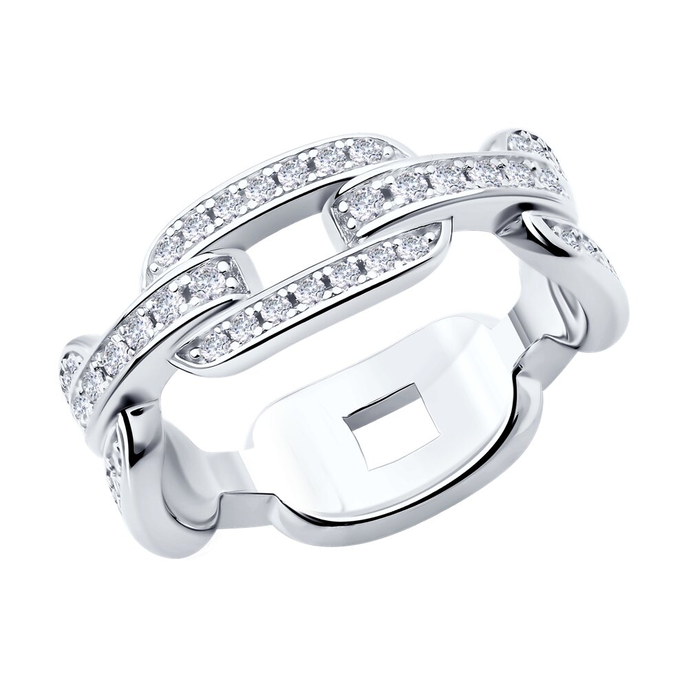 

Кольцо из серебра р. , SOKOLOV 94013924-91, фианит, 94013924-91