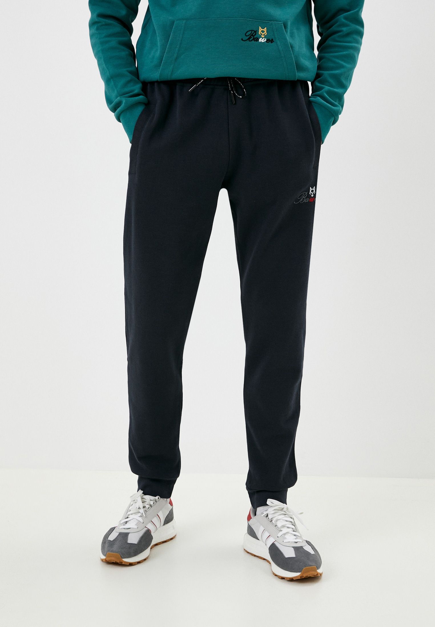 

Спортивные брюки мужские BAWER WB005 синие XXL, Синий, WB005