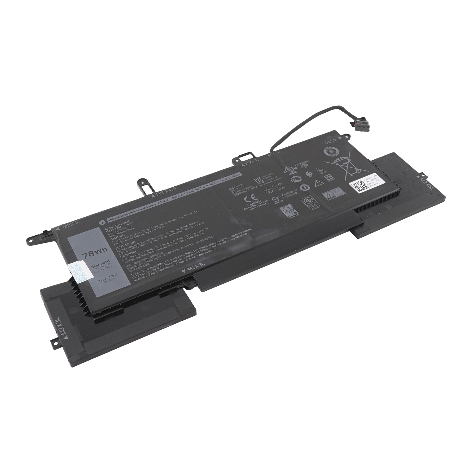 фото Аккумулятор 7146w для dell latitude 7400 и др. (0c76h7, nf2mw, c76h7, 0g8f6m) azerty