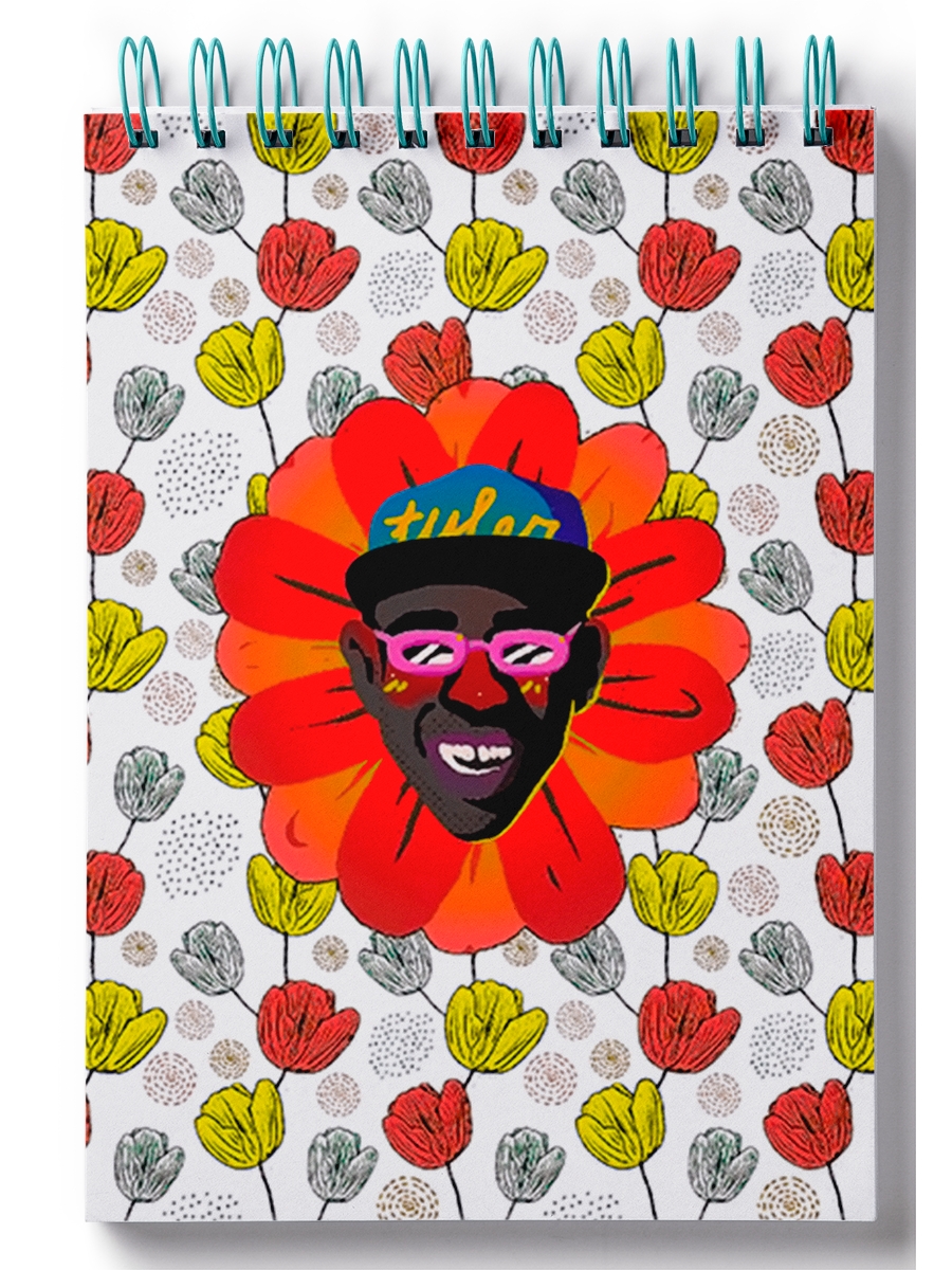 

Блокнот DRABS Рэпер Tyler the creator (Flowers)