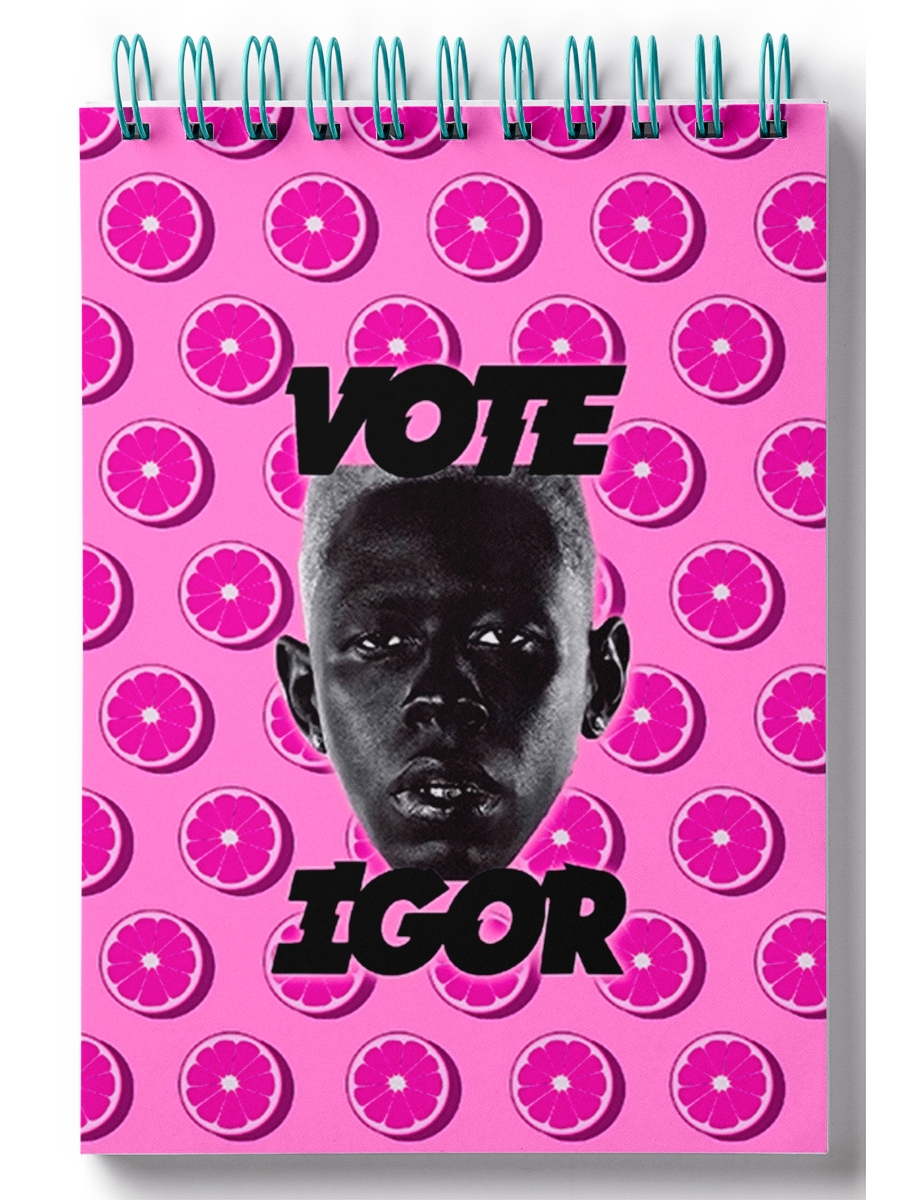 

Блокнот DRABS Рэпер Tyler the creator (IGOR)
