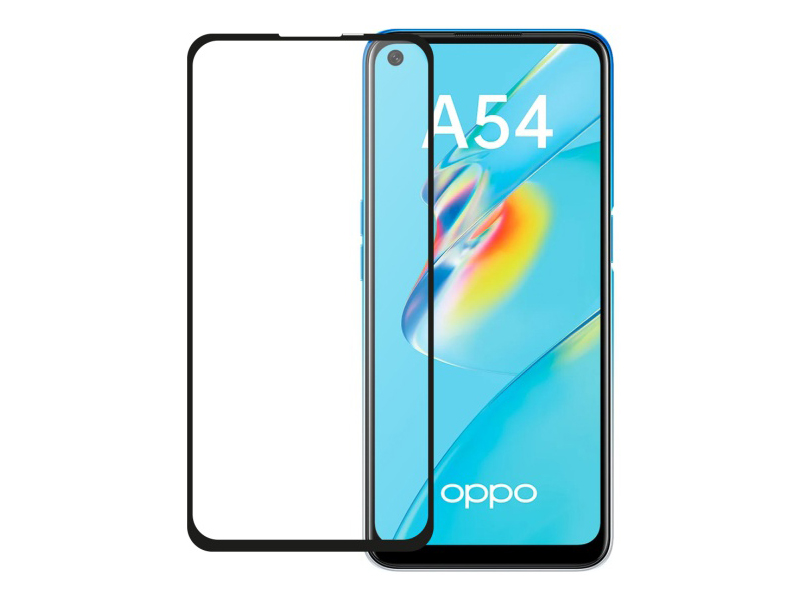 

Защитное стекло Neypo для Oppo A54 Full Glue Glass Black Frame NFGL22393, Oppo A54