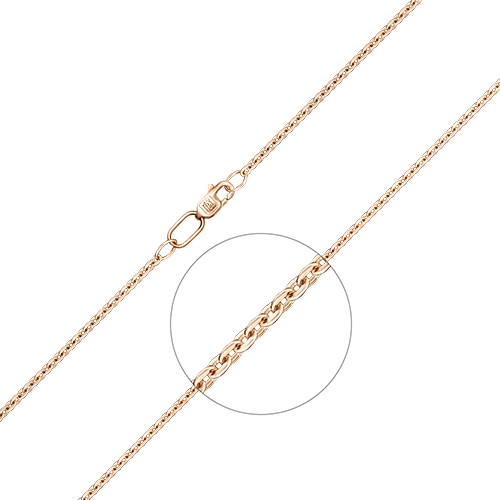 

Цепочка из красного золота 45 см PLATINA jewelry 21-1604-050-1110-17, 21-1604-050-1110-17_p