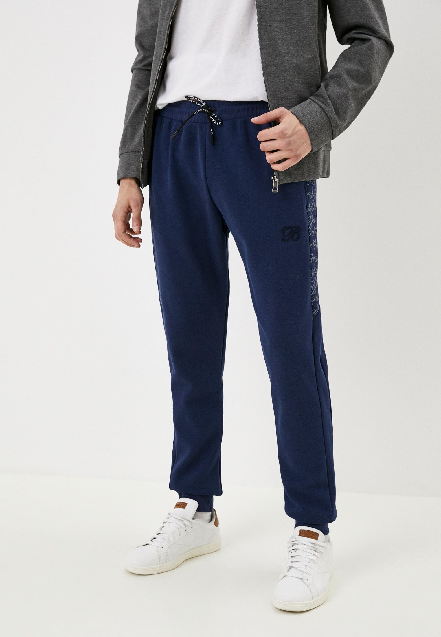 

Спортивные брюки мужские BAWER WB006 синие XL, Синий, WB006