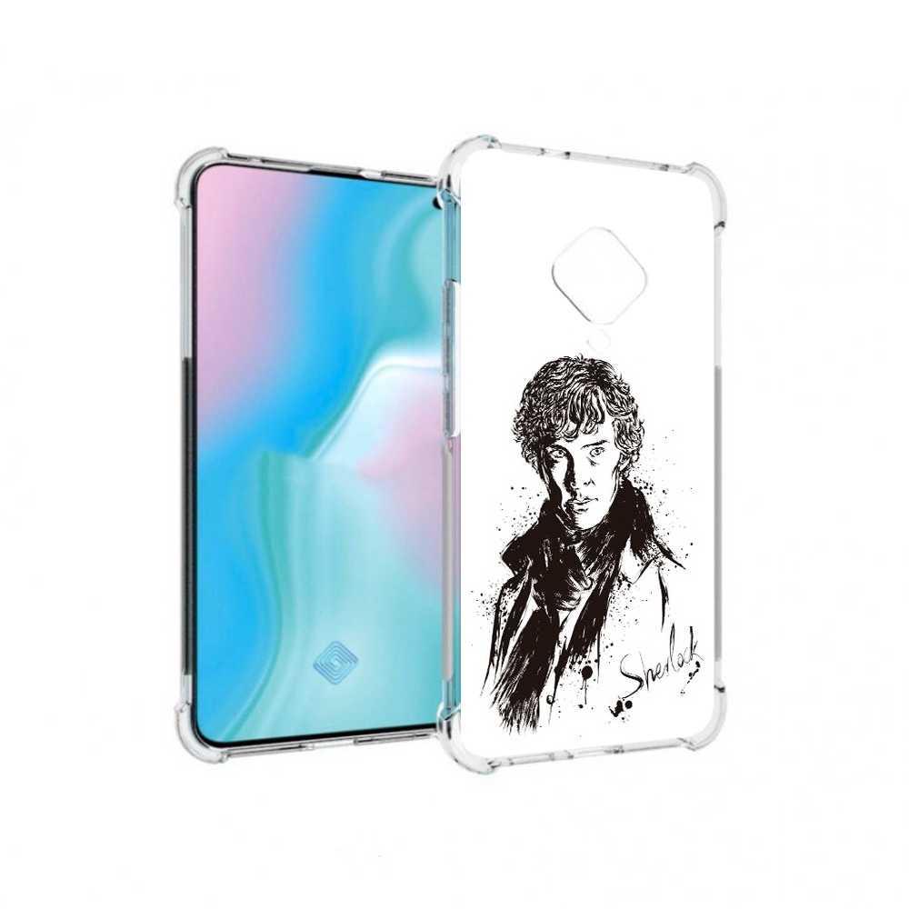 

Чехол MyPads Tocco для Vivo S5 шерлок холмс портрет (PT226962.406.698), Прозрачный, Tocco