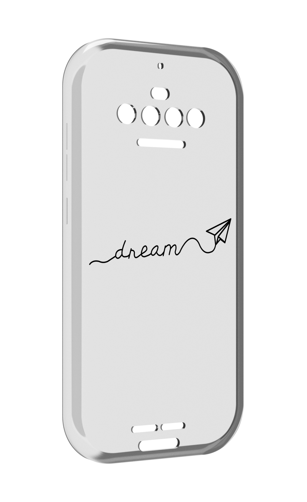 

Чехол MyPads мечта для Oukitel F150 R2022, Прозрачный, Tocco