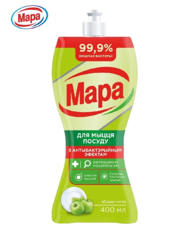 

Средство для мытья посуды Яблоко Мята 400мл