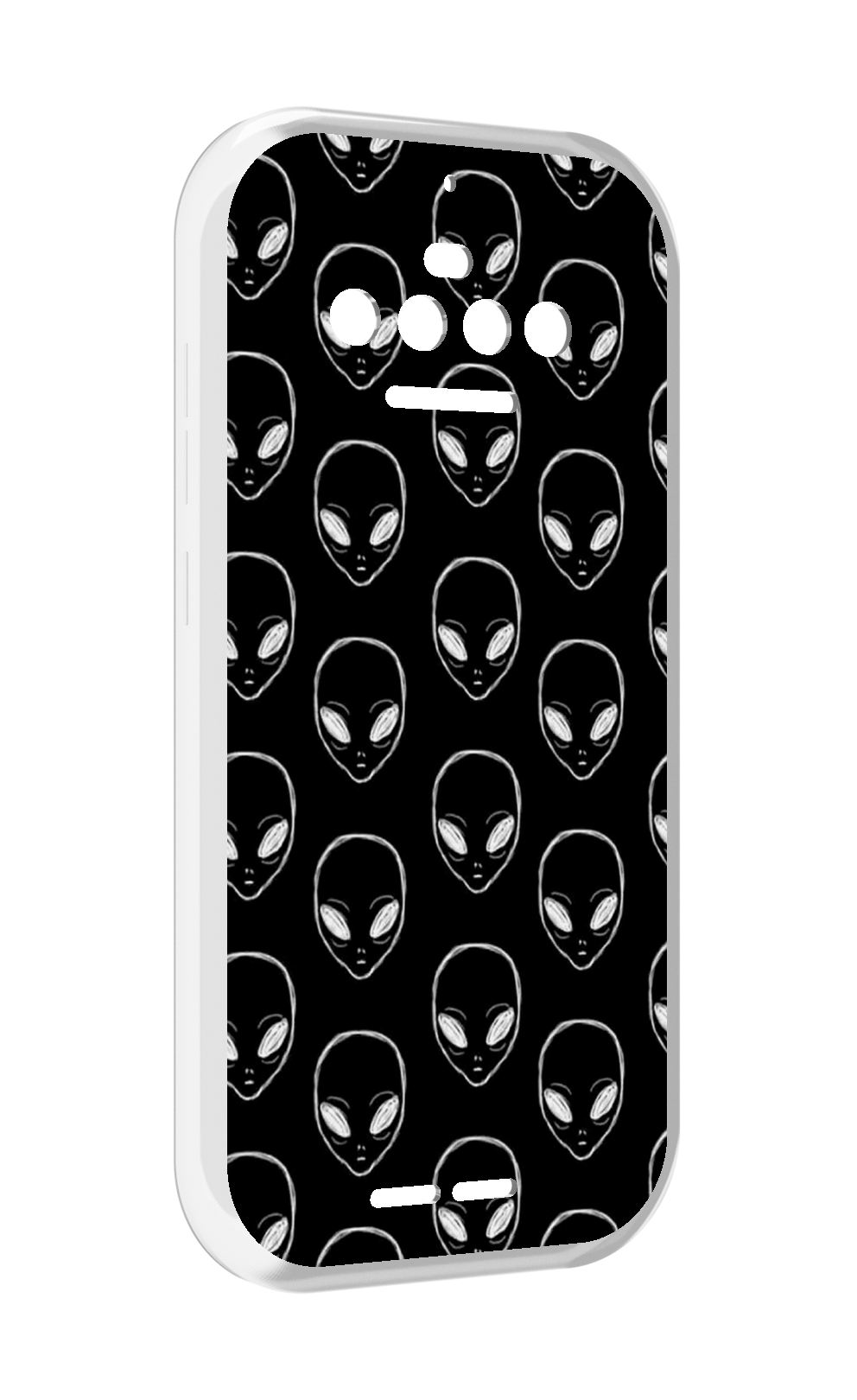 

Чехол MyPads мини-инопланетяне для Oukitel F150 R2022, Прозрачный, Tocco