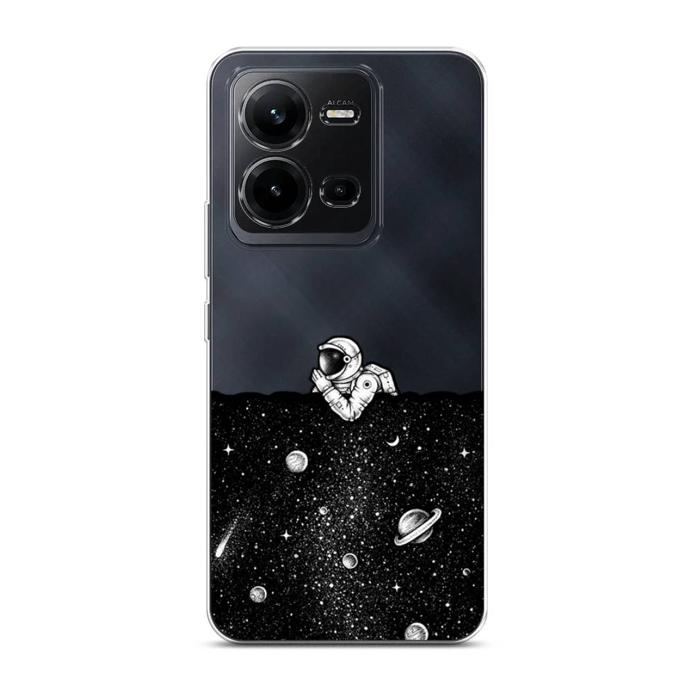 

Чехол Awog на Vivo V25e / Виво V25e "Космический сон", Серый