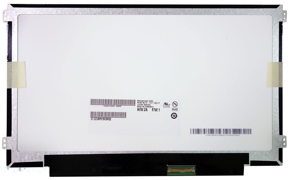 

Матрица ОЕМ для ноутбука B116XTN02.0, совместимая с p/n: B116XTN02.0