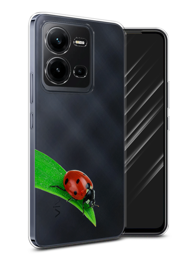 

Чехол Awog на Vivo V25e / Виво V25e "На счастье", Белый;красный;зеленый