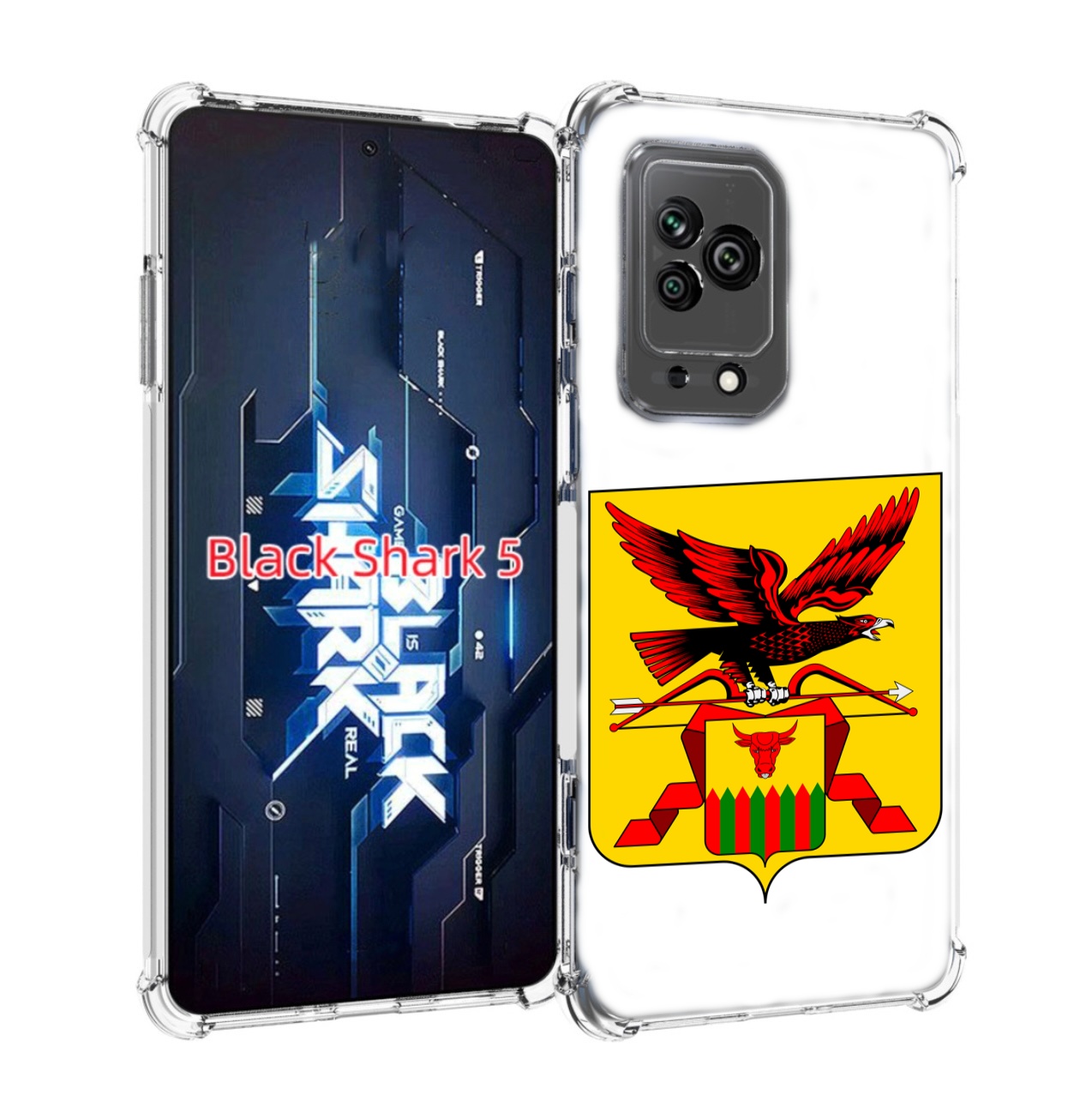 Чехол MyPads герб-забайкальский-край для Xiaomi Black Shark 5