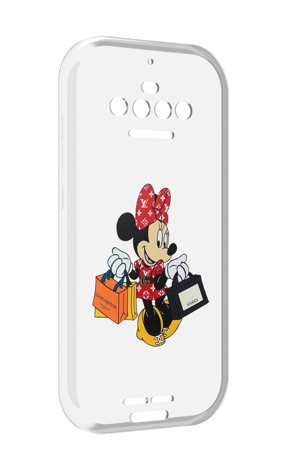 

Чехол MyPads модная-девочка-из-микки-мауса женский для Oukitel F150 R2022, Прозрачный, Tocco