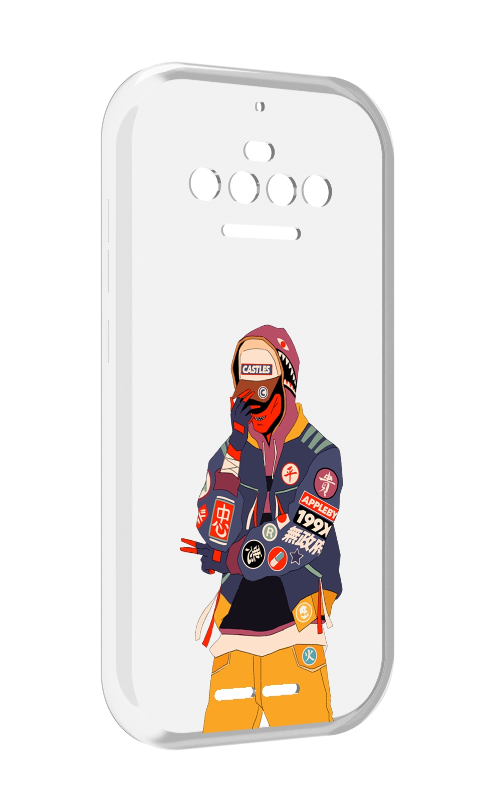 

Чехол MyPads модник для Oukitel F150 R2022, Прозрачный, Tocco
