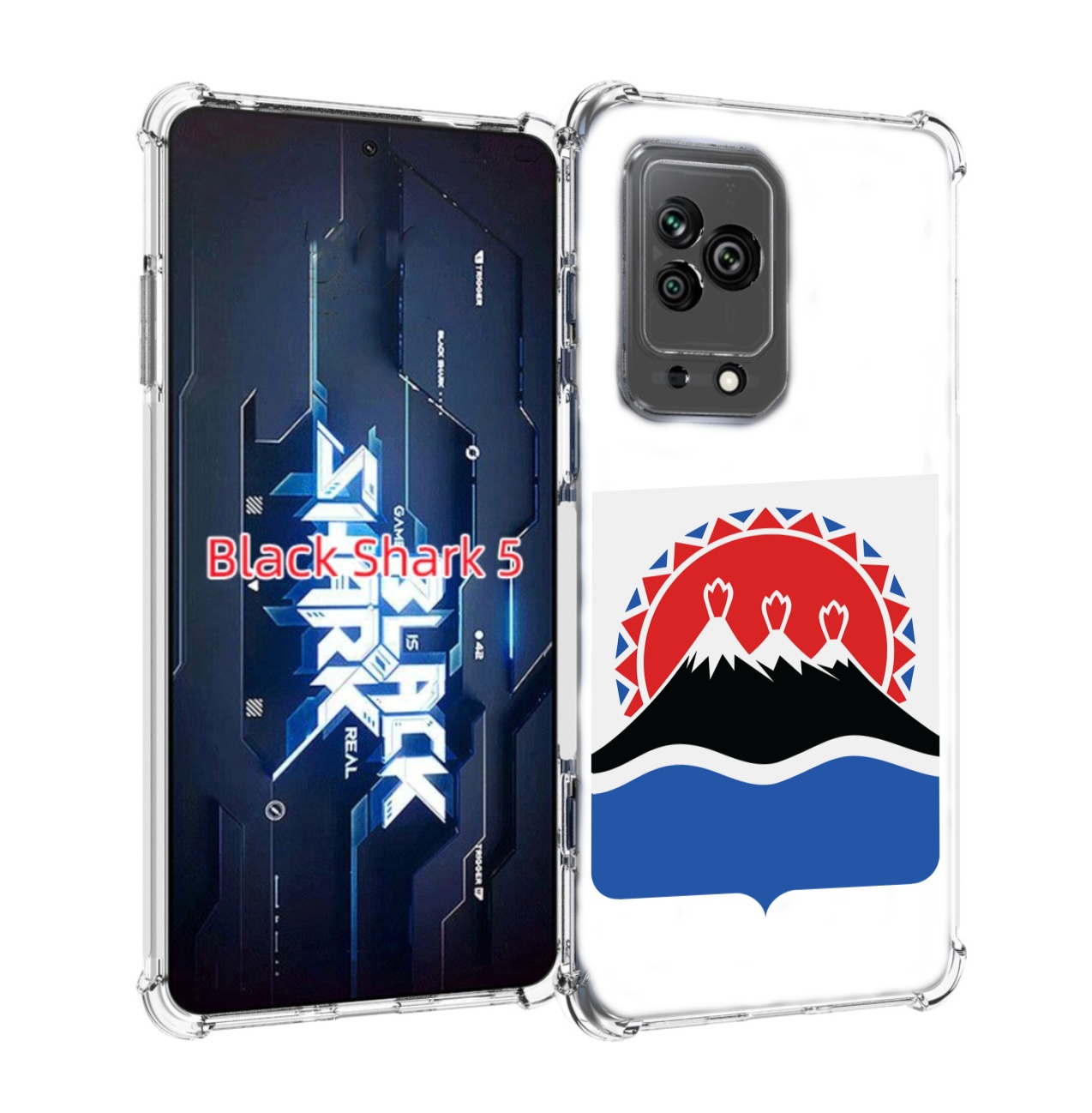 

Чехол MyPads герб-камчатскии-краи для Xiaomi Black Shark 5, Прозрачный, Tocco