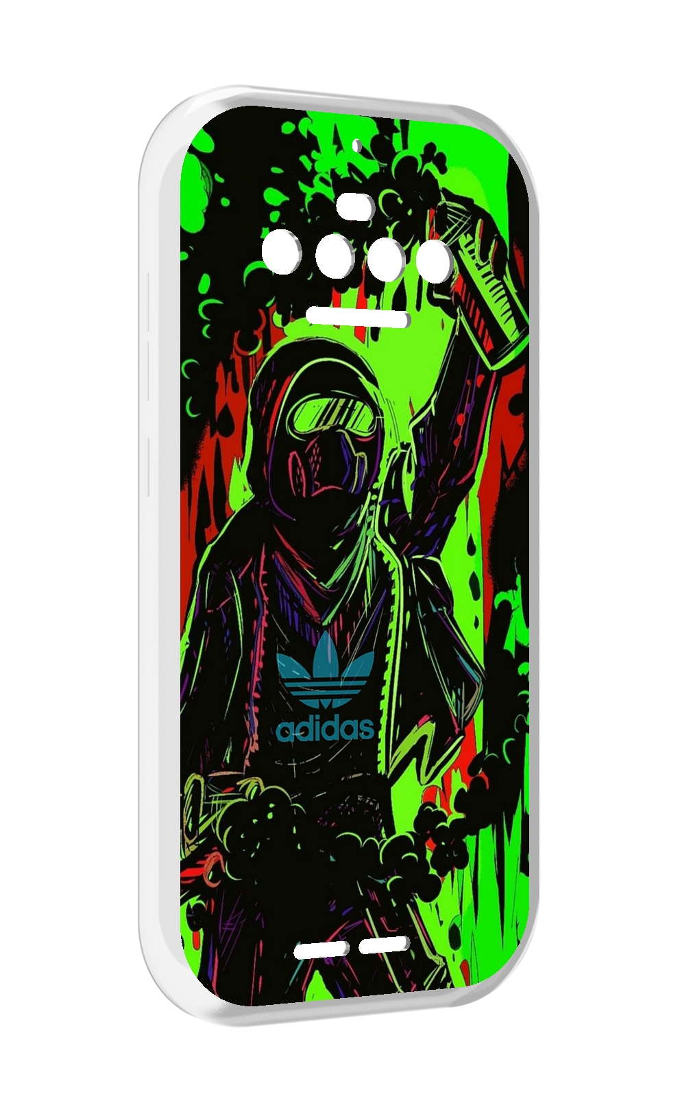 

Чехол MyPads мужчина в красках адидас для Oukitel F150 R2022, Прозрачный, Tocco