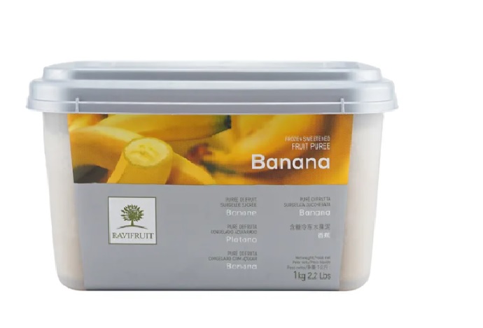 

Пюре из банана Ravifruit замороженное 1 кг