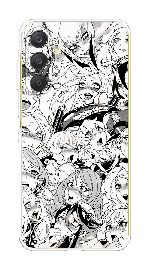 

Чехол на Samsung Galaxy A26 5G "Ахегао манга тян", Черный;белый;серый, 2110750-1