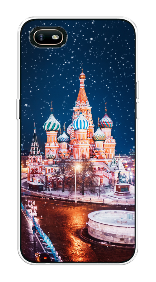 

Чехол на Oppo A1k "Москва 1", Коричневый;синий;белый, 252150-1