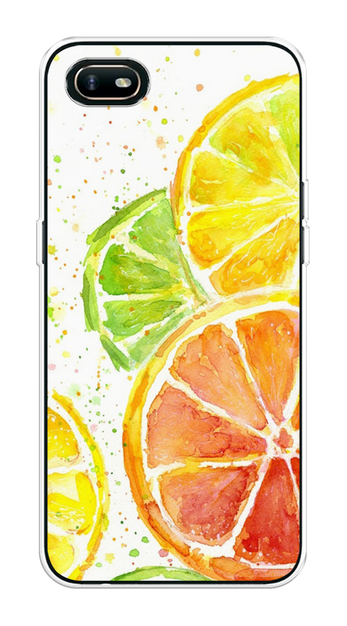 

Чехол на Oppo A1k "Цитрусовые", Белый;желтый;красный;зеленый, 252150-1